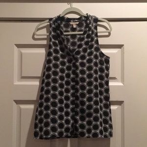 Size small Banana Republic sleeveless blouse